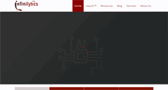 Desktop Screenshot of infinilytics.com
